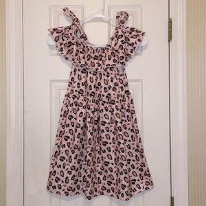 Girl’s Leopard Sundress
